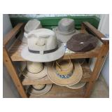 Hats: Mappory by Stetson(front), Dorfman Pacific