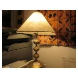 Brass table lamp