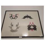 Ink blot print