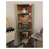 Painted corner shelf