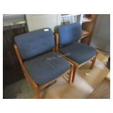 2 office chairs