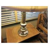 Brass table lamp