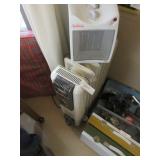 Heater, fan