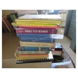 Books: Animal behavior, animal play, sign language