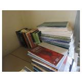 Books: child leanring, psych journals (many sealed