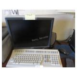 Dell monitor, keyboard