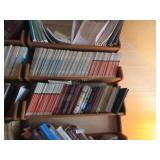 Contents of bookcase: psychology journal, books