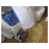 New king sheet set, pillow