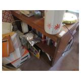 Wooden bookcase