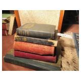 Books: Jane Eyre, Chaucer, Lord Jim, Burns, etc