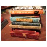 Books: Gothic Tales, Robinson Crusoe, The