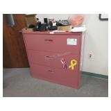 3 drawer lateral file cabinet
