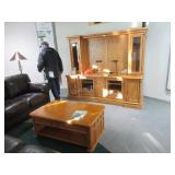 Cabinet w/ display spaces