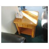 Rectangular end table