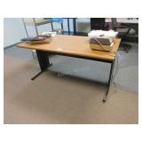Rectangular work table