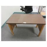 Work table with 1 open side