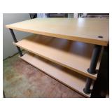 3 Tier Shelving Unit on Wheels 60"x29.5"x32"