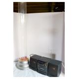 GPX AM/FM Radio & Lighted Tube, Works