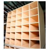 Wooden 30 Cubby Hole Storage Unit 47"x23"x42.5"