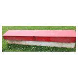 69.5"x12"x15" Truck Bed Storage Chest, Metal