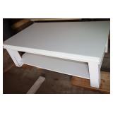 White Wooden Table 60"x34"x20" Tall