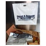 500 New White Plastic Bags 23"x24"