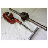 Ridgid Threading Tool and Pipe Cutter: