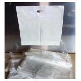200 New White Plastic Bags 23"x24"