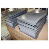20 Shelves for Slatwall Boards 23"x13.5" Deep