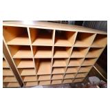 Wooden 30 Cubby Hole Storage Unit 47"x23"x42.5"