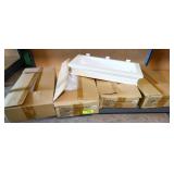 6) 2"x9"x3" Slatwall Board Boxes