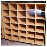 Wooden 30 Cubby Hole Storage Unit 47"x23"x42.5"