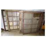 7 Vintage Windows 36"x30"