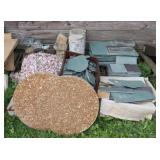 Slate Tile, Decorative Rock, 2 Rd. Paver