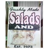Wooden Advertising Outdoor Signage 60"x48"x2.5"