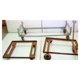 3 Metal Carts