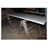 2) 29" Saw Horses & 90.5"x32" Counter Top