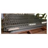 16) 37.5"x24" Wire Shelving