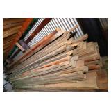 Stack of Wood Planks 1-1/2"-3" in Various Lengths