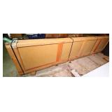 Unused 4 Panel Garage Door, Each Panel is120"x25"