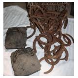 Vintage Horse Shoes & Horse Muck Shoe