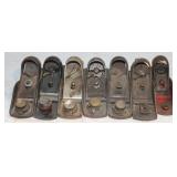 7) 6-7' Vintage Hand Planes
