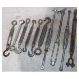 Hook & Hook and Hook & Eye Turn Buckles