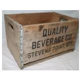 Vintage Stevens Point Wooden Crate 18'x12'x10'