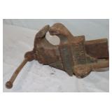 Vintage Parkers Bench Vise 3.5' Jaw Width