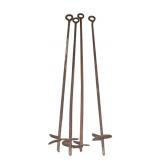 4 Vintage 47' Tie Down Anchors