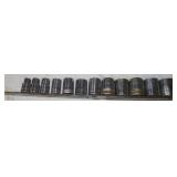 11 pc. S-K Socket Set 1/2' Drive &