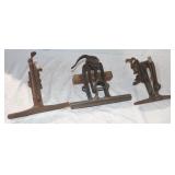 3 Bench Clamps