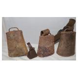 4 Cow Bells