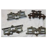 4 Vintage Simonds Crosscut Saw Raker Gauges